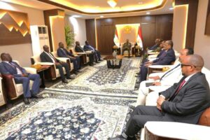 البرهان يبحث مع قلواك عبور نفط جنوب السودان و الاستقرار في المناطق الحدودية
