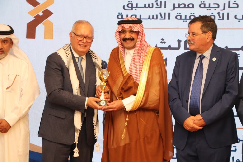 شلهوب الشلهوب بعد تكريمه من اتحاد الإعلاميين الأفريقي الآسيوي في القاهرة: الإعلام شريك أساسي في إنجاح العمل الإنساني